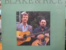 Tony Rice & Norman Blake-Blake & Rice-Rare 1987 Bluegrass LP-Rounder-Near Mint