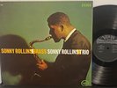 SONNY ROLLINS Brass / Trio 1958 VERVE Stereo JAZZ LP EX/EX+ Play Tested