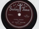 BLUES/R&B 78:LOWELL FULSON/MY DAILY PRAYER/CASH BOX BOOGIE/Swing Time 335/excel.