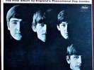 Beatles LP Meet the Beatles MONO 1963 First Pressing Los Angeles 1 BMI