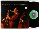 John Coltrane - Meditations LP - ABC Impulse  - A-9110 Green Label Stereo VG+