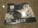 Nirvana Bleach WHITE VINYL UK LP 12 inch SUB POP