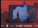 Clams Casino - Instrumental Relics 2023 repress Limited Blue Splatter Vinyl LP