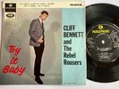 CLIFF BENNETT and The REBEL ROUSERS - Try it Baby EP - SIGNED Parlophone 1965 UK