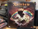 Rainbow Rising Ronnie James Dio Jimmy Bain SIGNED LP Black Sabbath Spanish Cover