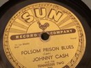Sun 78 RPM Johnny Cash - Folsom Prison Blues 232 V++/E-