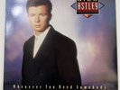 Rick Astley Whenever You Need Somebody LP Vinyl Record Original 1987 RCA VTG