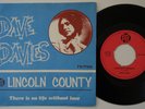 KINKS DAVE DAVIES Lincoln County  Denmark 45 psych garage danish HEAR