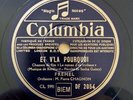 Fréhel Sacha Guitry Et v'là pourquoi 78 Tours Columbia DF 2054