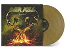 Overkill Scorched 2LP Aztec Gold Vinyl Gatefold 2023 Nuclear Blast