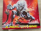Iron Maiden - A Real Live One - rare vinyl UK original first press