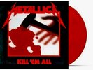 METALLICA - KILL EM ALL Limited Edition Exclusive FIRE ENGINE RED Vinyl LP - NEW