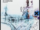 Thom Yorke and Jonny Greenwood Radiohead OK Computer Autographed LP Beckett Holo