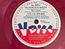 PERRY COMO/HAL McINTYRE/MILT HERTH TRIO 1946 RED VINYL V-DISC special pressing