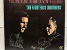 You’ve Lost That Lovin’ Feelin’ By The Righteous Brothers SIGNED VINYL VG
