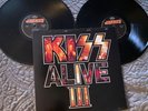 KiSS ALIVE III Autographed Album Vinyl LP