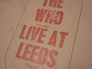 The Who Live At Leeds  Vinyl LP Record WITH ALL INSERTS 2406 001 EX