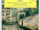 FERRAS, BARBIZET ⸺  FRANCK & LEKEU violin & piano sonatas DGG SLPM 139124 LP NM