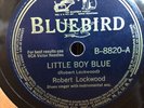 ROBERT LOCKWOOD JR BLUEBIRD 8820  BLUES 78 rpm V+/E- ROBERT JOHNSON