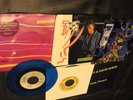 5 David Bowie 45s color vinyl promo (Queen) RCA Capitol EMI singles Blue Jean 