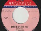 LEE ROGERS Craked Up Over You WHEELSVILLE USA detroit northern soul 45 cracked