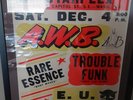 Average White Band Concert Poster 1982 Boxing Style SUPER RARE