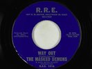 Surf Inst. 45 - Masked Demons - Way Out/Hi-Surfin' - R.R.E. - VG+ mp3