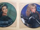 2 SAMANTHA FOX Hold On Tight & I Surrender 80'S POP PICTURE DISC VGC