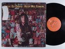 JESSE ED DAVIS Keep Me Comin' EPIC LP promo with lyric sheet insert j