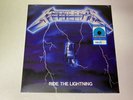 METALLICA RIDE THE LIGHTNING LP RECORD ELECTRIC BLUE VINYL WAL-MART PRESSING NEW