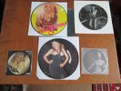 5 pcs. Job-Lot MADONNA Erotic Nude Picture Discs Vinyl - RARE ITEMS