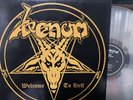 Venom – Welcome To Hell LP 2003 Earmark – 641002 [Clear Vinyl ] VG+/EX [Italy]
