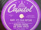 Capitol 57-567 Baby It’s Cold Outside Margaret Whiting & Johnny Mercer 1949 RARE