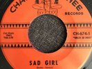 Chicano Sweet Soul 45 THEE MIDNITERS Sad Girl/Heat Wave HEAR Chattahoochee NM-