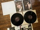 Beatles White Album LP Vinyl Complete Poster + Photos  Capitol Purple NM/VG+