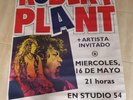 LED ZEPPELIN: ROBERT PLANT-PROMO POSTER TOUR BARCELONA,BIG SIZE X COLLECTORS