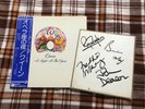 Queen  – Night at the opera - JAPAN Vinyl LP OBI RARE Japan Autographed Insert