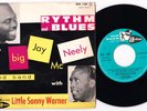 FRENCH EP 1960  BIG JAY McNEELY with SONNY WARNER   RYTHM and BLUES