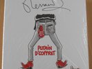 12 LP VINYL ROUGE + LITHOGRAPHIE+ DEDICACE MARGERIN - RENAUD - PUTAIN D'COFFRET