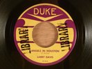 Larry Davis  Angels In Houston/(My) Little Girl   Texas Blues  1959 Duke Records