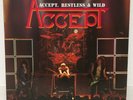ACCEPT / RESTLESS & WILD UK PRESSING LP RED WAX W/ INNER