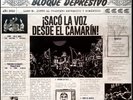Macha Y El Bloque Depresivo - Sacó La Voz Desde El Camarín-LP-Vinyl-33RPM-12