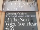 ELEMENT OF CRIME MORGENS UM VIER SIGNIERTE LILA VINYL + 10