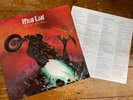 MEAT LOAF - bat out of hell - 1st PRESS VINYL LP - A9 / B8 with INSERT
