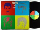Queen - Hot Space LP - Elektra VG+