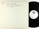 Television - Adventure LP - Elektra TEST PRESS