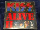 KISS Alive II Live Concert Double Vinyl LP Record Album 1977 1st Edition Release