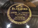 FLORIDA KID-BLUEBIRD 8589-HITLER BLUES/TEENA GIRL BLUES-PREWAR BLUES 78
