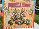 DISNEY'S AMERICA SINGS SUNG BY BURL IVES LP W/ BOOK DISNEYLAND Extremely RARE