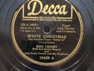 78RPM White Christmas Let's Start The New Year Right Bing Crosby Decca 18429 A12